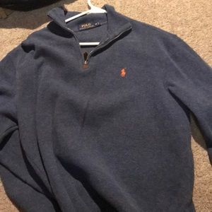 polo 1/4 sweater